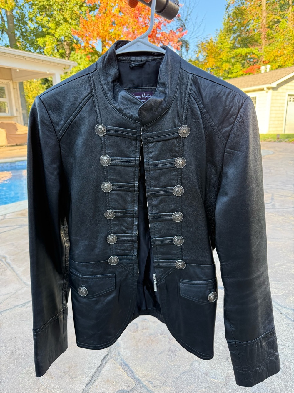 Carrie Hoxton leather Jacket